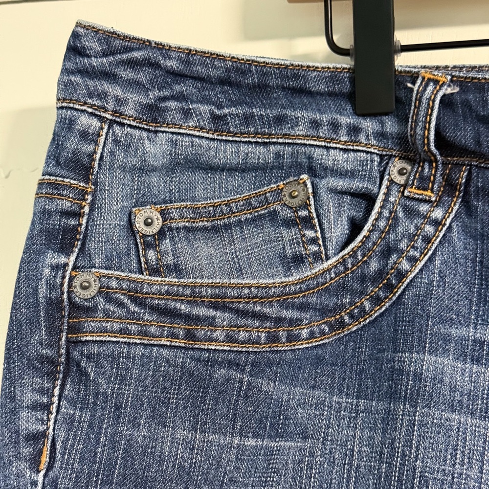 Tommy Hilfiger Plus 22 Cropped Straight Jeans 25 Inseam Medium Wash - Picture 4 of 15